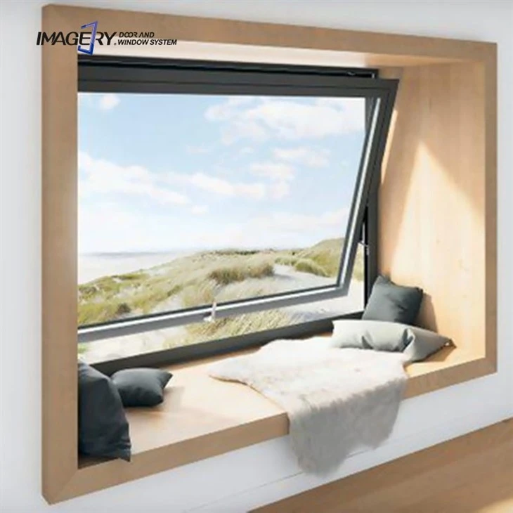 Aluminum Windows Awning Double Glazed Window